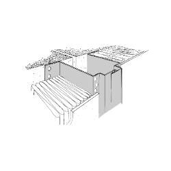 Profilé pour isolation extérieure