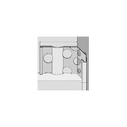 Baguettes d'angles et protège angle Acier galvanisé et PVC