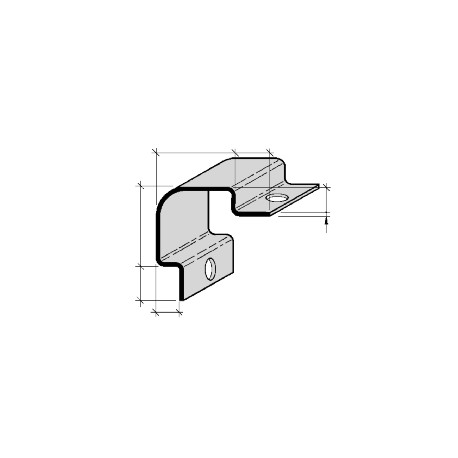 Cornières de protection d'angle à sceller Aluminium  et Inox