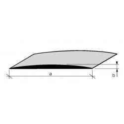 Couvre-joints de dilatation pour sol laiton filé, poli