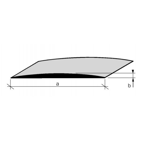 Couvre-joints de dilatation pour sol LAITON filé, poli