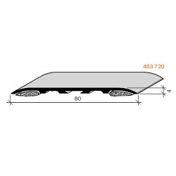 Couvre-joints de dilatation pour sol Aluminium Filé, anodisé incolore & ADHESIF 463720