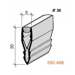 Joint de fractionnement pour sol scellé JF 30 PVC 590488