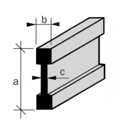 Joint de fractionnement laiton filé brut