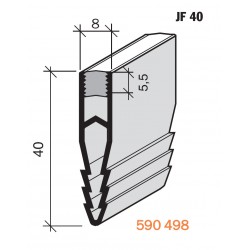 Joint de fractionnement pour sol  JF 40 PVC