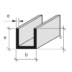 Coulisse aluminium