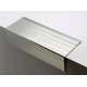 Nez de marches strié aluminium filé 668400