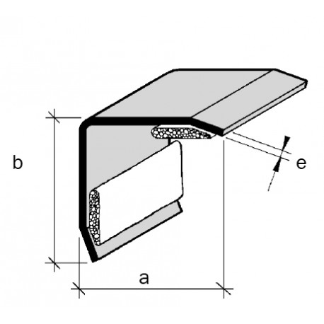 Cornière aluminium ou inox 